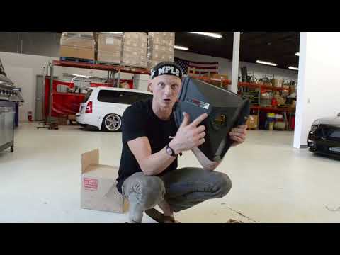 GrimmSpeed 15-21 Subaru STI Stealthbox Entrada de aire frío - Rojo (grm060078)