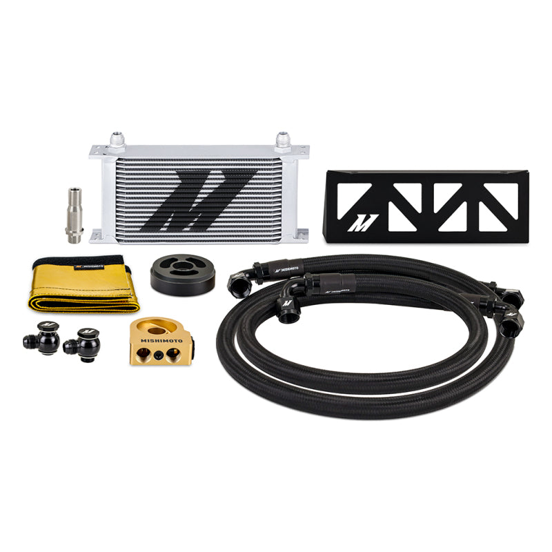 Mishimoto 22+ Subaru BRZ/Toyota GR86 Oil Cooler Kit Thermostatic - Silver (MMOC-BRZ-22TSL)