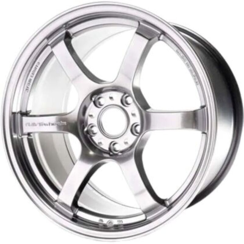 Gram Lights 57DR 17x9.0 +22 5-114.3 Rueda plateada Grace