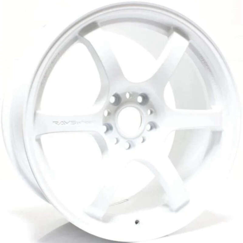 Gram Lights 57DR 18x10.5 +12 5-114.3 Ceramic Pearl Wheel