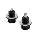 BLOX Racing Magnetic Oil and Transmission Drain Plug Set - Part Number BXAC-00405-6