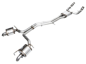 AWE Tuning Audi 2019-2023 C8 A6/A7 3.0T Touring Edition Cat-Back Exhaust- Turn Downs