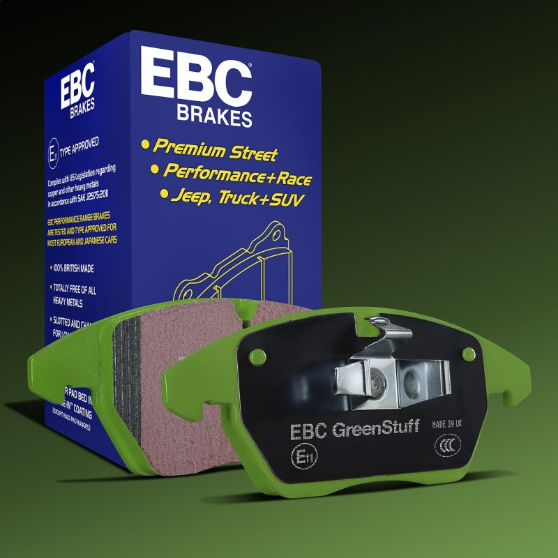 EBC 12 Acura ILX 1.5 Hybrid Greenstuff Front Brake Pads
