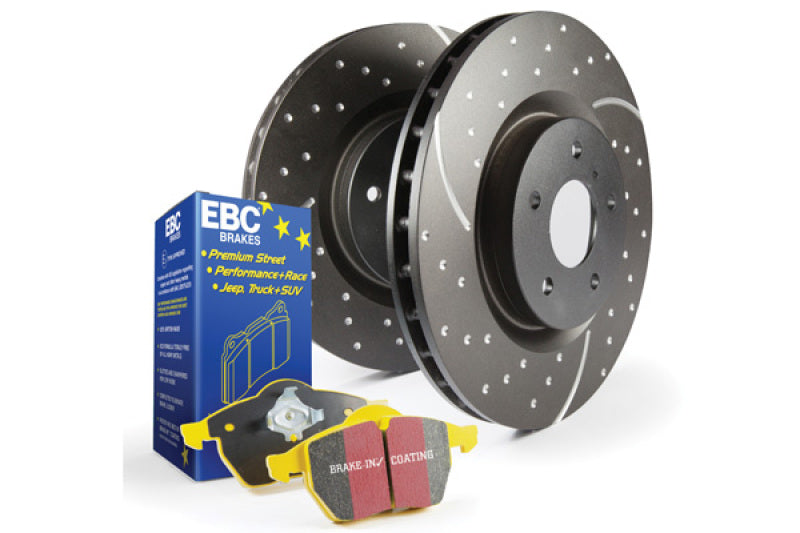 EBC 22+ WRX S5 Brake Pad and Rotor Kit also fits 15-16 Legacy, Outback, B9 Tribeca