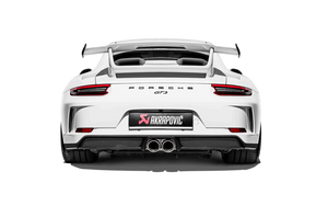 Akrapovic Slip-On Race Line Exhaust System for 2018 Porsche 911 GT3 (991.2) with Titanium Tail Pipe Set