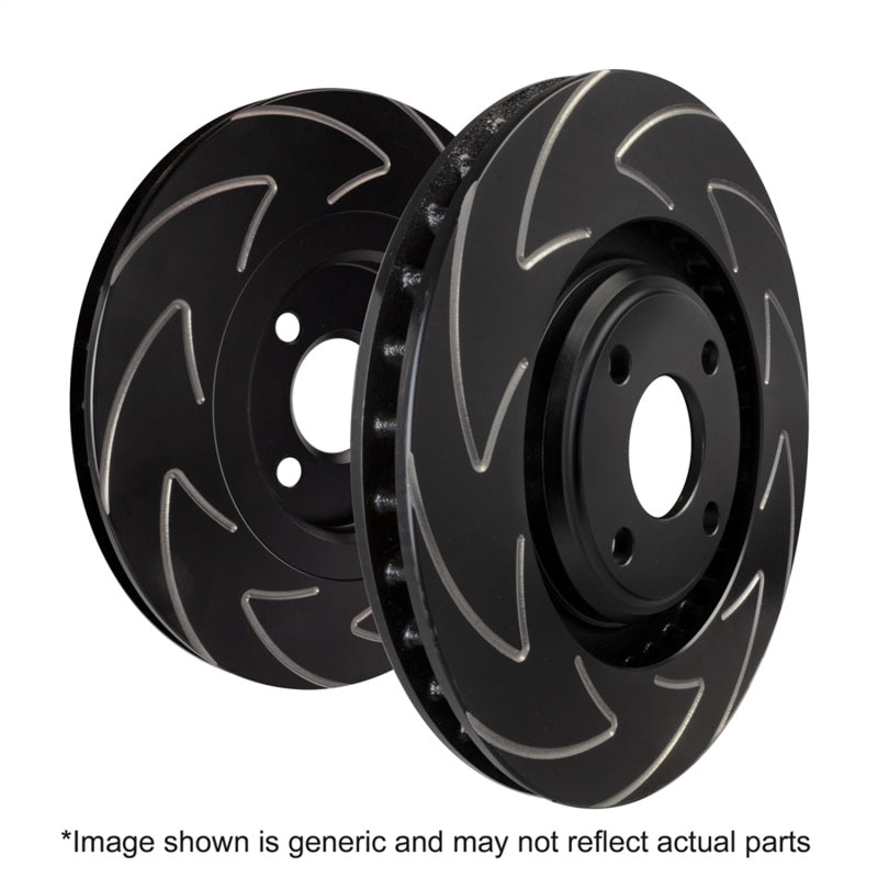 EBC 22+ WRX BSD Series Rear Rotors for Subaru - Vented, V Slot Design, 300mm Diameter