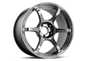 Advan RG-4 18x7.5" +47 5-114.3 Racing Hyper Black & Ring Wheel