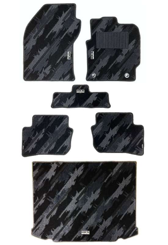 HKS 2023+ GR Corolla GZEA14H LHD Mono-Tone Floor Mat Set | 53001-AT014