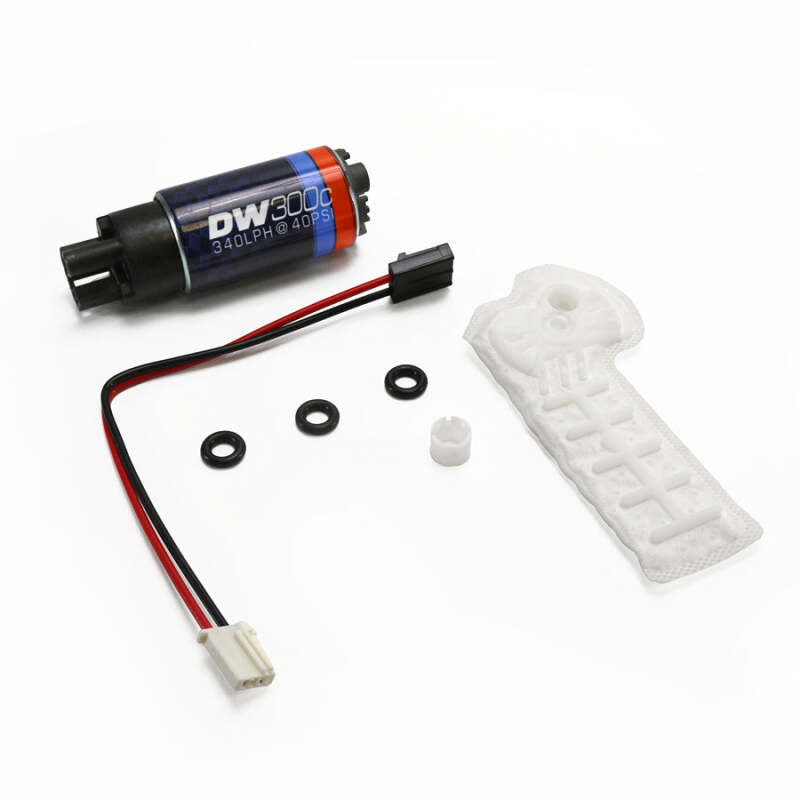 DeatschWerks 22-24 Subaru WRX / 21-24 BRZ/GR86 DW300C Series 340lph Compact Fuel Pump W/ Install Kit (9-307-1069)