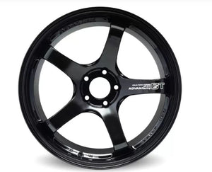Advan GT Beyond 19x9.0 +43 5-114.3 Racing Titanium Black Wheel (YAQB9I43ETB)
