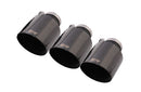 Remus 2023+ Honda Civic Type-R FL5 102mm Angled Stamped Black Chrome Tail Pipe (Single) (0436 70SGBR)
