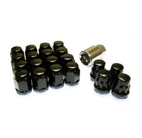 Project Kics Juego de 16 LUGS + 4 CERRADURAS Black Bullock y tuerca - 12X1.25