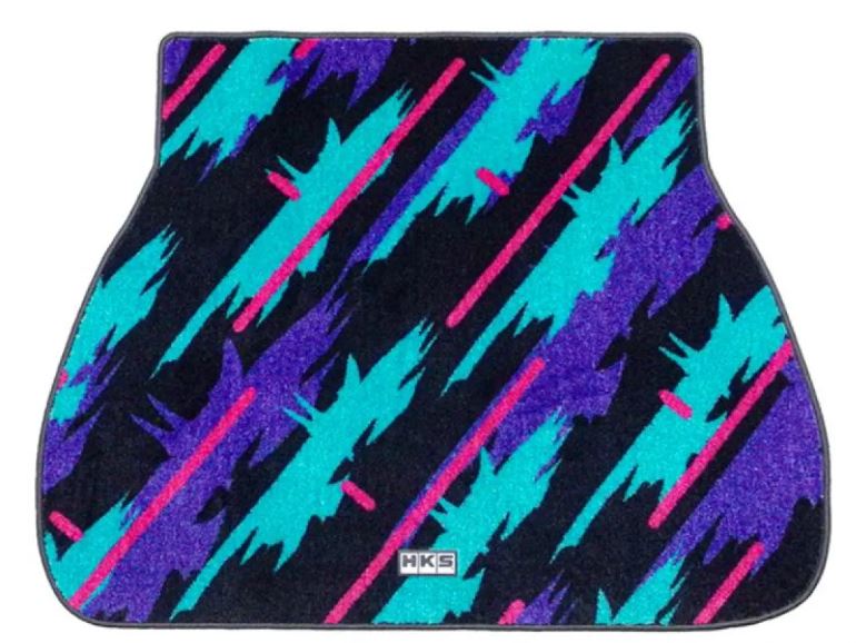HKS Mitsubishi Evolution CT9A Non-MR 50th Anniversary Floor Mat Oil Color - Luggage Mat (53001-AM005)