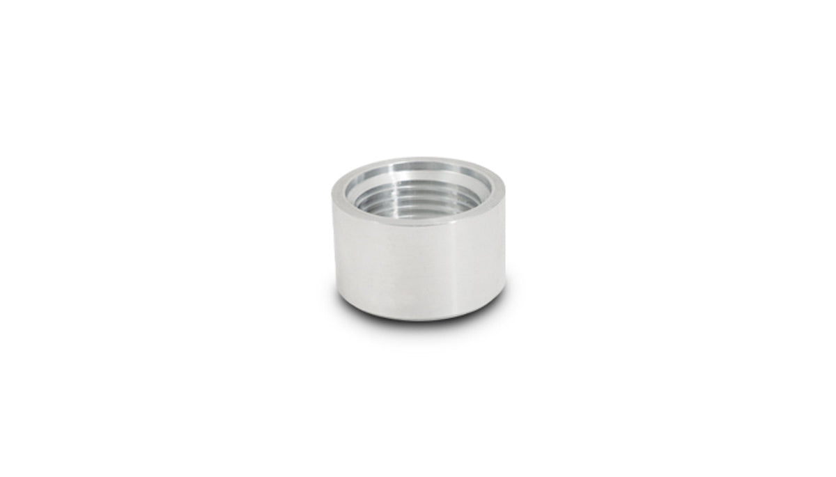 Vibrant -4 AN Female Weld Bung (7/16in -20 Thread) - Aluminum (11160)