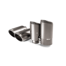 Akrapovic Titanium Tail Pipe Set for 2018-2020 Porsche Cayenne V6 | Part AKRTP-T/S/23