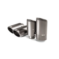 Akrapovic Titanium Tail Pipe Set for 2018-2020 Porsche Cayenne V6 | Part AKRTP-T/S/23