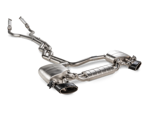 Akrapovic Evolution Line Titanium Exhaust System for 2023 Audi RS6 Avant (C8) – Part No. akrS-AU/T/2H