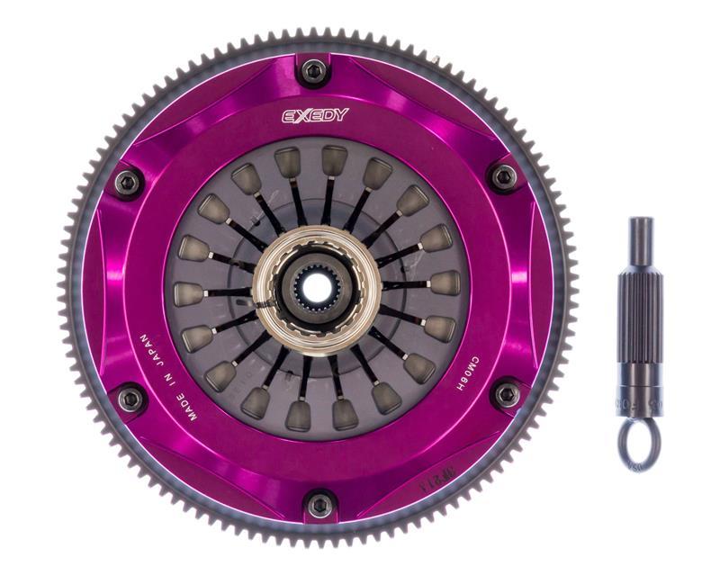 Exedy Hyper Twin Cerametallic Clutch Kit for 2003-2007 Mitsubishi Lancer Evolution - 200mm Pull Type