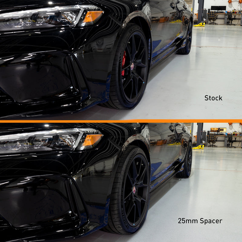 Mishimoto Wheel Spacers - 5x120 - 64.1 CB - M14 x1.5 - 50mm - BK (MMWS-013-500BK)
