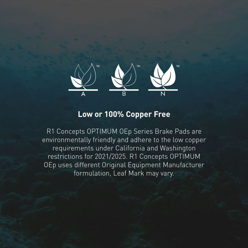 R1 2002-2012 Saab 9-2X Front R1 Optimum OE Pads & Hardware Kit