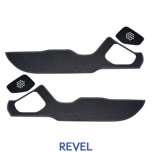 Cubierta del panel de protección Revel GT Design (puntada plateada) 2022 Toyota GR86/Subaru BRZ - 4 piezas (1TR5GDCS01S)