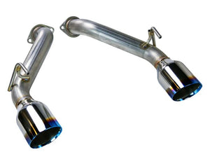 REMARK 2023+ Nissan Z Burnt Stainless Double Wall Tip Axle Back Exhaust (RO-TT35-D)
