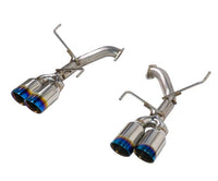 Remark 2022+ Subaru WRX (VB) 4in Axleback Exhaust w/ Burnt Stainless Double Wall Tip (RO-TTVB-D4)