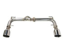 Remark 2022+ Subaru BRZ/Toyota GR86 Axle Back Exhaust w/Stainless Steel Double Wall Tip (RO-TSZ8-D)