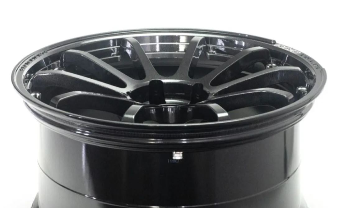Gram Lights 57NR 18X8.5 +22 5-112 Glass Black Wheel (WGNV22M6NJ)