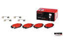 Brembo 02-06 Acura RSX/06-11 Honda Civic/00-09 S2000 Front Premium NAO Ceramic OE Equivalent Pad (P28032N)