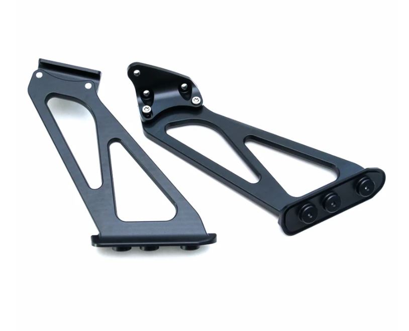 Cusco 23+ Honda Civic Type-R (FL5) Bolt-on/OE Replacement High Position Rear Wing Stay/Bracket Set (3F7 821 A)