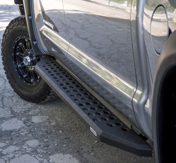Go Rhino 2022+ Toyota Tundra Crew Max 4dr RB20 Kit w/RB20 Running Board + Brkts - Bedliner Coating (69443687T)
