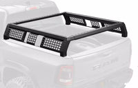 RealTruck 16-24 Toyota Tacoma 5ft. Bed GoRack Overland Truck Rack - Black (9350101)