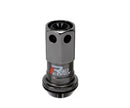 Project Kics R40 Iconix 12x1.50 Black Lug Nut (Black Seat) - 1pc (WZRI1KK)