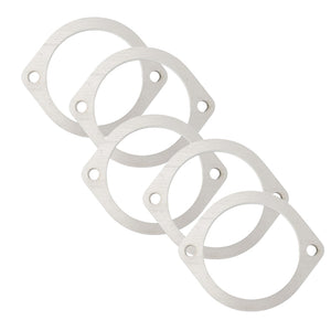 Vibrant 2-Bolt T304 SS Exhaust Flanges (3in I.D.) - 5 Flange Bulk Pack (1473)