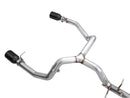 AWE Tuning 4th Gen GM 1500 5.3L 0FG Cat-Back Split Rear Exit (Flat Bumper) - Dual Diamond Tips