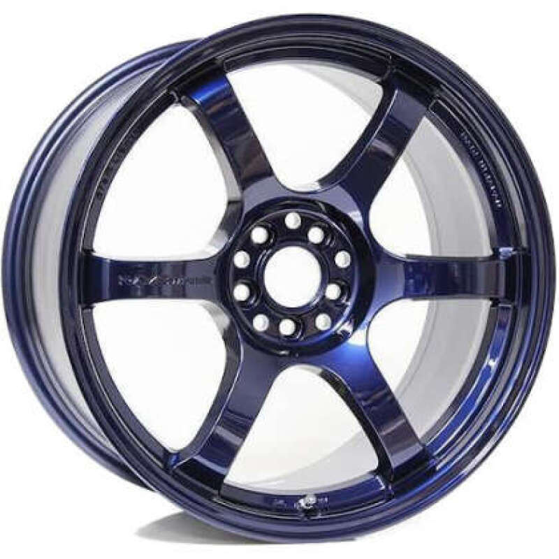 Gram Lights 57DR 17x9.0 +12 5-114.3 Eternal Blue Pearl Wheel