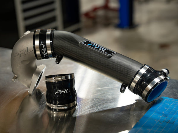 PRL 23+ FL5 Civic Type-R & DE5 Integra Type S Matte Carbon Fiber Turbocharger Inlet Pipe Kit