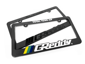 GReddy Total Tune Up License Plate Frame - 4 Color Version | 21112000