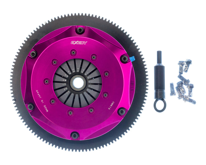 Exedy Hyper Twin Cerametallic Clutch Kit for Subaru Legacy and Saab 9-2X Aero H4 - Part Number EXEFM032SD