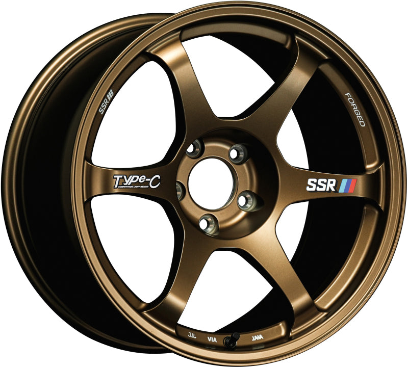 SSR Type-C Forged 18x9.5 +45 5x100 in Racing Bronze Wheel