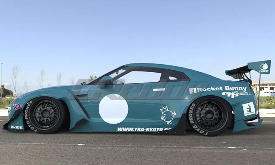 Placa divisora ​​delantera GReddy Rocket Bonny R35 V2