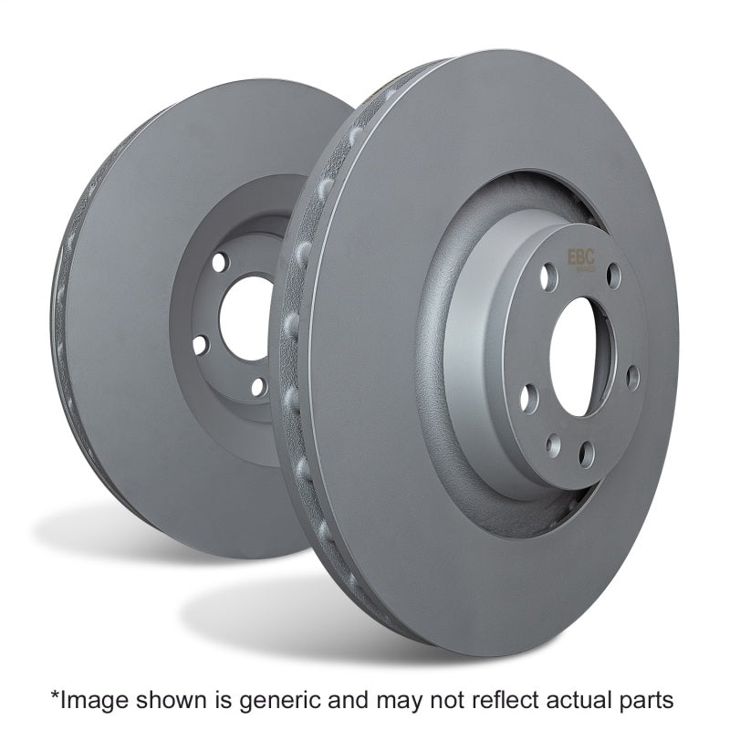 EBC Ultimax Slotted Rear Brake Rotors for Subaru Legacy, Outback, and WRX – Part Number RK7710