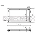 Koyo 08-09 Mitsubishi Evolution X (AT/MT) / Ralliart Turbo Radiator