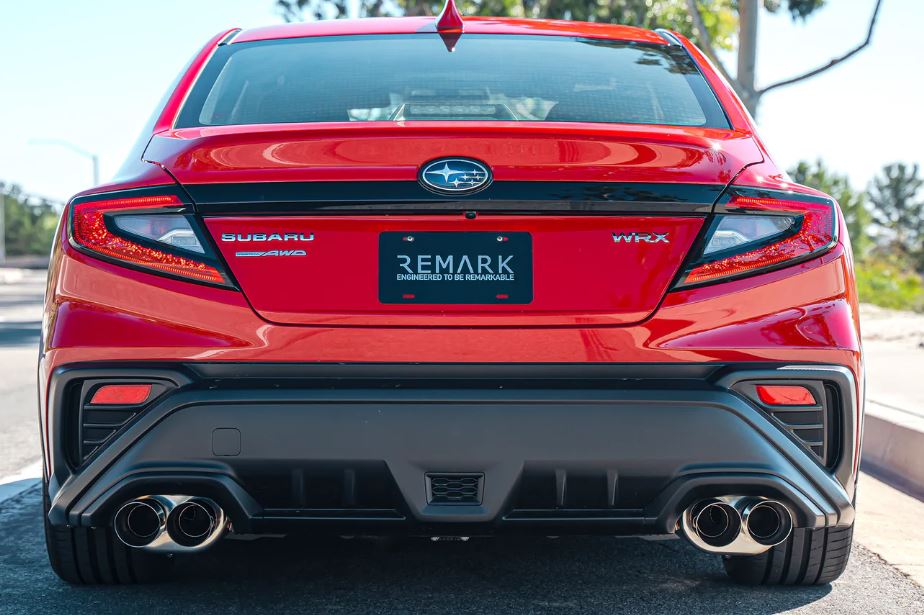 Remark 2022+ Subaru WRX VB Axle Back Exhaust w/Stainless Steel Dual Wall Tip (RO-TSVB-DM)