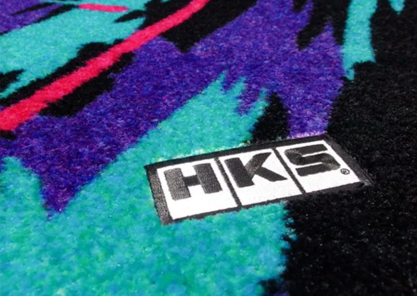 HKS Mitsubishi Evolution CT9A Non-MR 50th Anniversary Floor Mat Oil Color - Luggage Mat (53001-AM005)