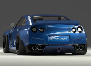 Pandem Nissan GTR R35 Ala de cola de pato