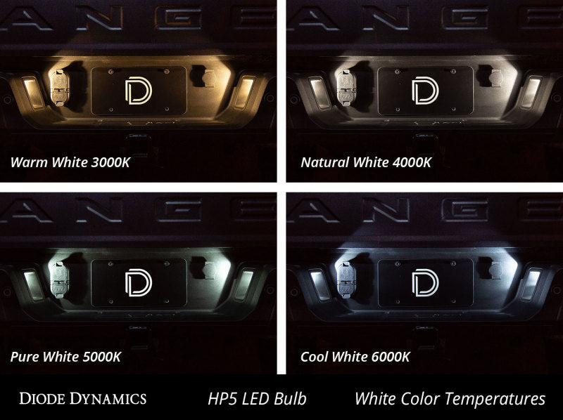 Diode Dynamics 194 HP5 LED Bulb Natural White - High Power Replacement for BMW Z3 and 3 Series