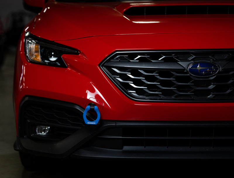 Mishimoto Racing Tow Hook for 2022+ Subaru WRX and 2018+ Crosstrek - High-Strength Aluminum and Stainless Steel, 8,000-Pound Capacity, Vibrant Color Options