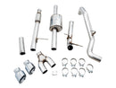 AWE Tuning 4th Gen GM 1500 5.3L 0FG Cat-Back Dual Side Exit (Flat Bumper) - Chrome Tips